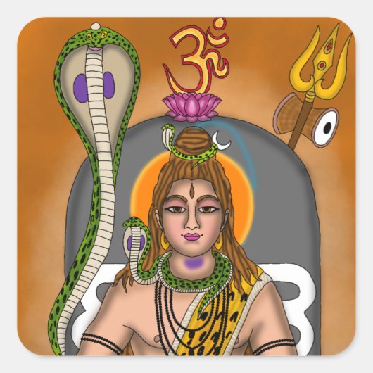 Autocollant Lord Shiva (Devant)