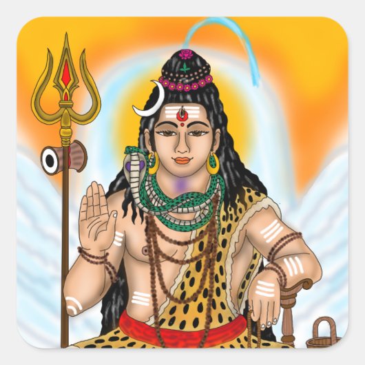 Autocollant Lord Shiva (Devant)