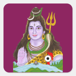 Autocollant Lord Shiva