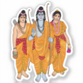 Autocollant Lord Sitaram (Recto)