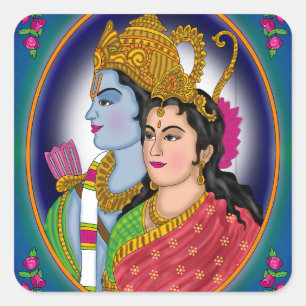Autocollant Lord Sitaram