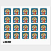 Autocollant Lord Vishnu (Feuille)