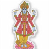 Autocollant Lord Vishnu (Devant)