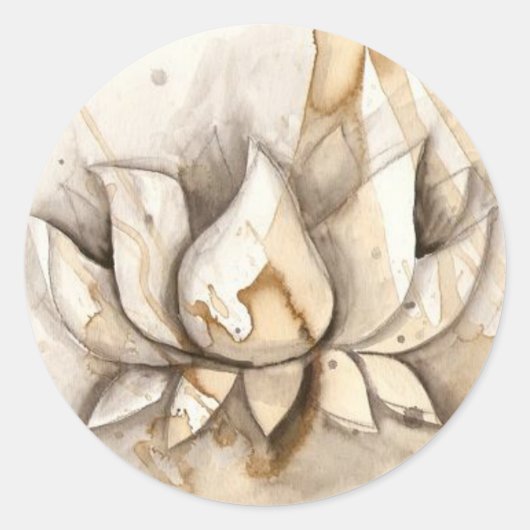 autocollant lotus (Devant)