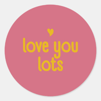 Autocollant Love You - Bloom & Stick