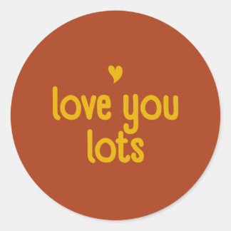 Autocollant Love You - Bloom & Stick
