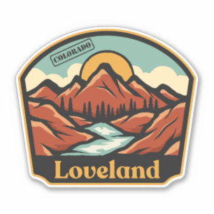 Autocollant Loveland, Colorado