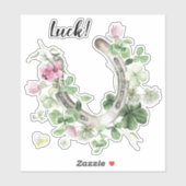 Autocollant Lucky Horseshoe (Feuille)