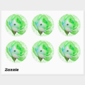 Autocollant Lucky Irish Rose (Feuille)
