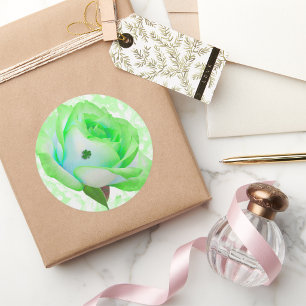 Autocollant Lucky Irish Rose