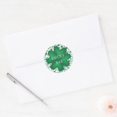 Autocollant Lucky Me Shamrock vert (Enveloppe)