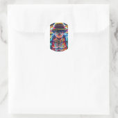 Autocollant luffy anime (Sac)