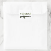 Autocollant M16 vétéran (Sac)
