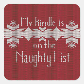 Autocollant Ma liseuse Kindle est sur la liste des