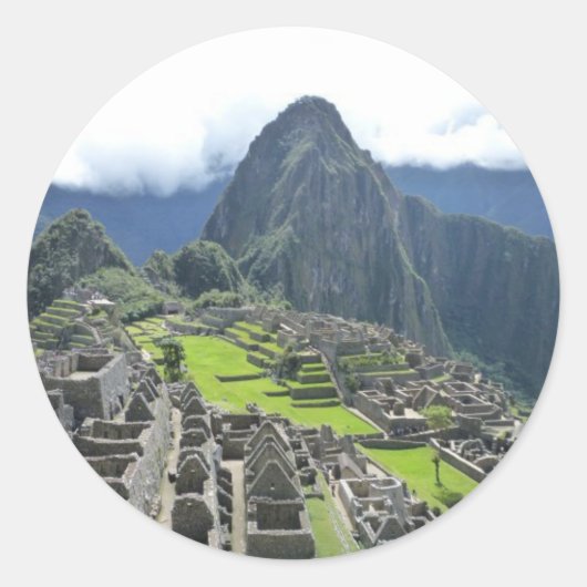 Autocollant Machu Picchu (Devant)