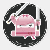 Autocollant Mad Ninja Skills (Devant)