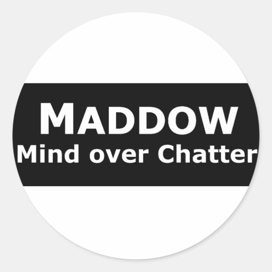 Autocollant Maddow (Devant)
