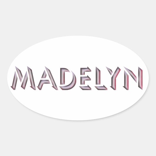 Autocollant Madelyn (Devant)