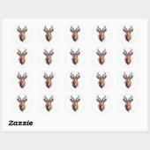 Autocollant Majestic Antelope (Feuille)