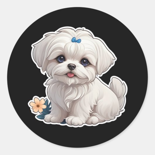 Autocollant maltais (Devant)