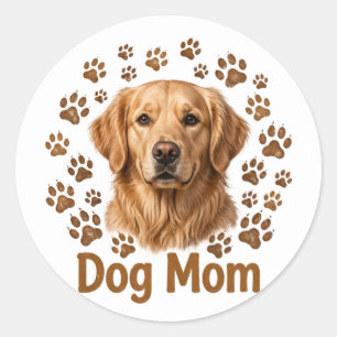 Autocollant Maman de Chien