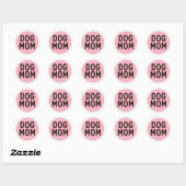 Autocollant Maman de Chien – Décalcomanie pour Amo (Feuille)