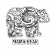 Autocollant Maman Ours (Devant)