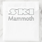 Autocollant Mammoth Mountain (Sac)