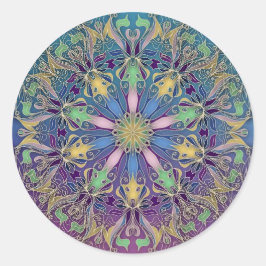Autocollant Mandala (Devant)
