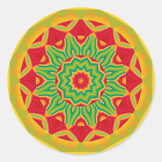 Autocollant Mandala (Devant)