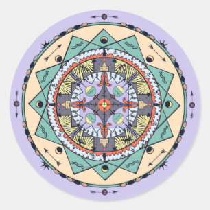 Autocollant Mandala