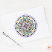 Autocollant Mandala (Enveloppe)