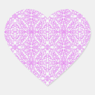 Autocollant Mandala Lavande Menthe