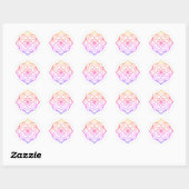 Autocollant Mandala Simple (Feuille)