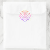 Autocollant Mandala Simple (Sac)