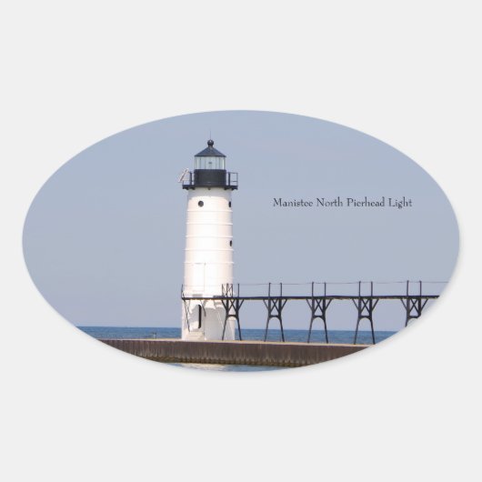 Autocollant Manistee North Pierhead Light (Devant)