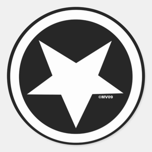 Autocollant Marc Vachon BLACKSTAR (Devant)