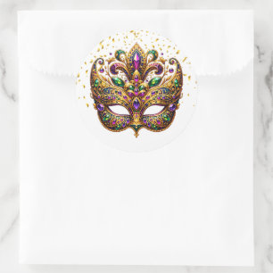 Autocollant Mardi Gras
