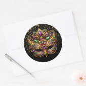 Autocollant Mardi Gras (Enveloppe)