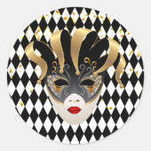 Autocollant Mardi Gras (Devant)