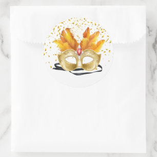 Autocollant Mardi Gras