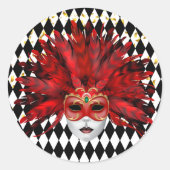 Autocollant Mardi Gras (Devant)