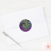 Autocollant Mardi Gras (Enveloppe)