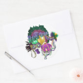 Autocollant Mardi Gras (Enveloppe)
