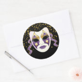 Autocollant Mardi Gras (Enveloppe)