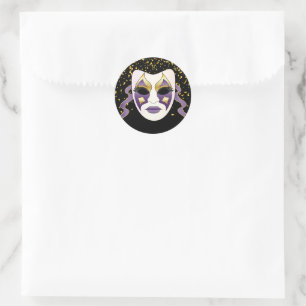 Autocollant Mardi Gras