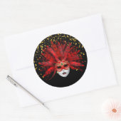 Autocollant Mardi Gras (Enveloppe)