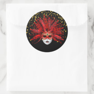 Autocollant Mardi Gras