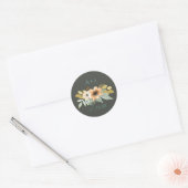 Autocollant Mariage en aquarelle florissante (Enveloppe)