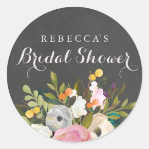 Autocollant Mariage Floral de Printemps Tableau No